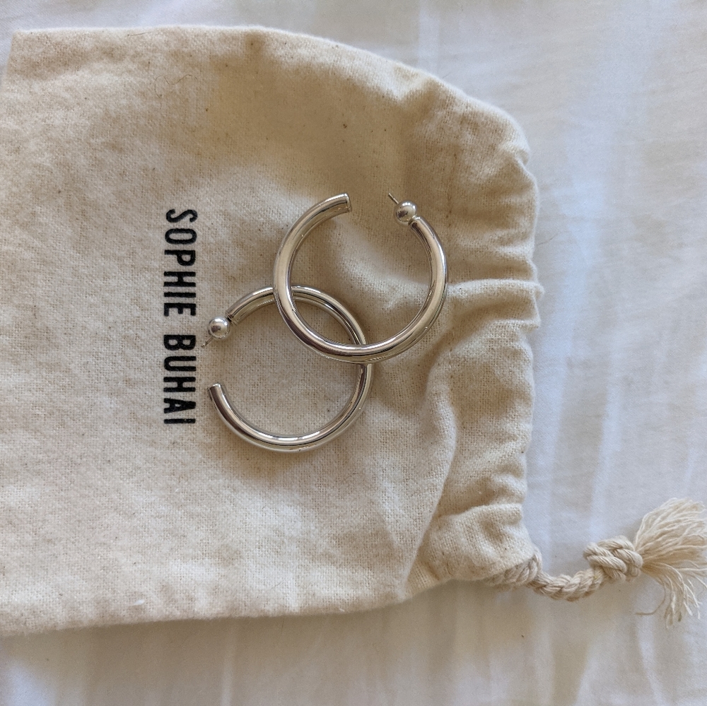 Sophie buhai medium everyday hoops earrings